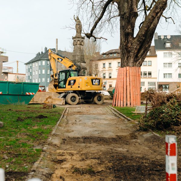 Baustelle Karl-Marx-Platz 2023 (Dana Schmidt)