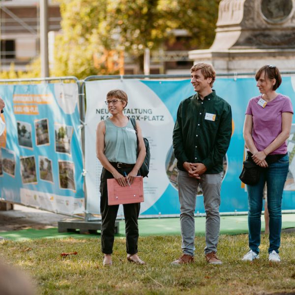 Eröffnung Nachbarschaftsfest Karl-Marx-Platz (Dana Schmidt)